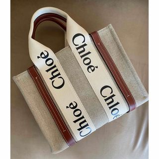 クロエ(Chloe)のwoodyスモールトートバッグ(トートバッグ)