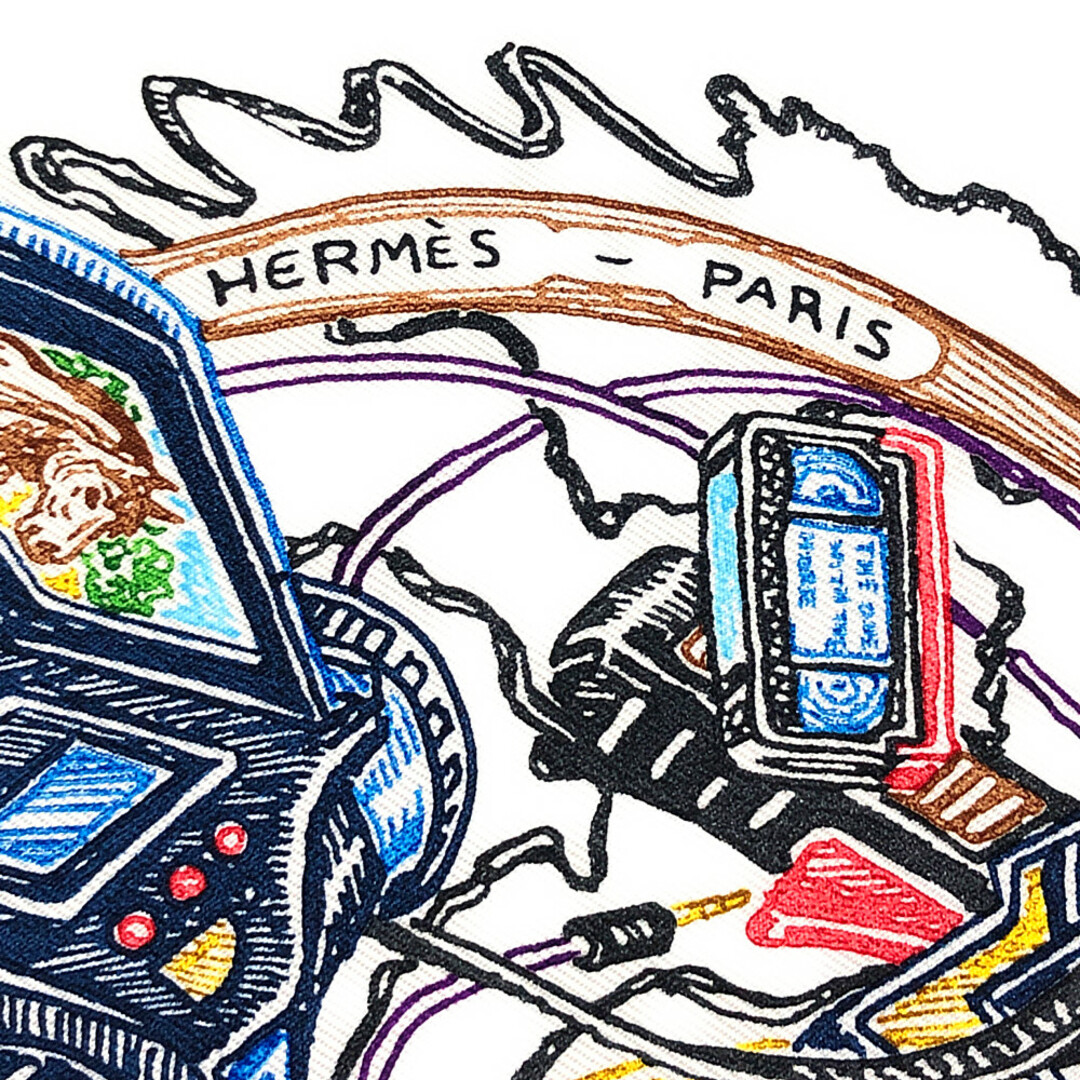 Hermes - HERMES エルメス シルク スカーフ カレ90 Chevaloscope