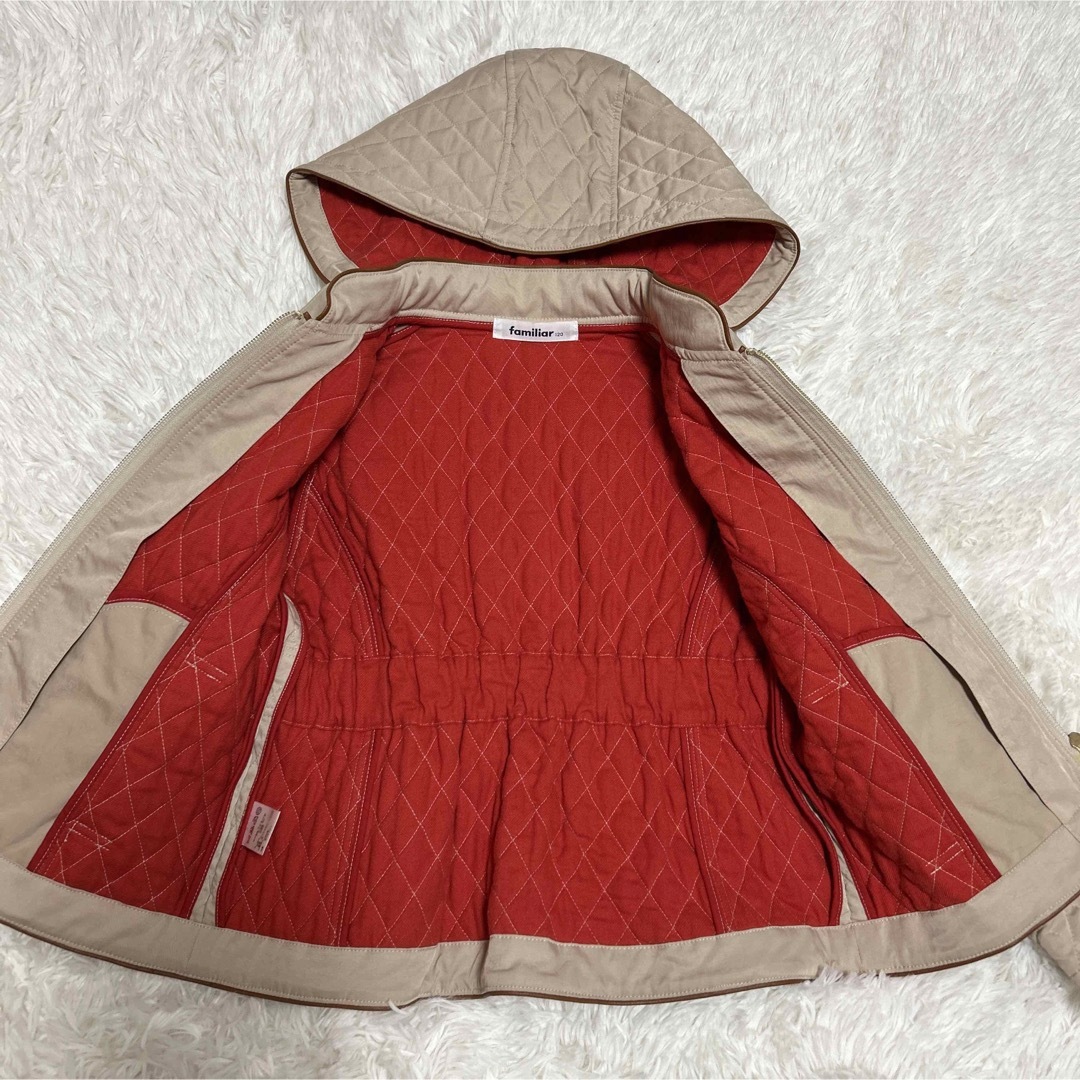 familiar(ファミリア)のfamiliar ファミリア コート 120 キッズ/ベビー/マタニティのキッズ服女の子用(90cm~)(コート)の商品写真