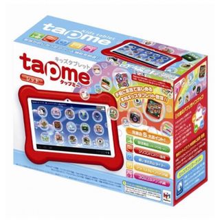 Kids tablet tapme（キッズタブレット タップミー） レッド(知育玩具)