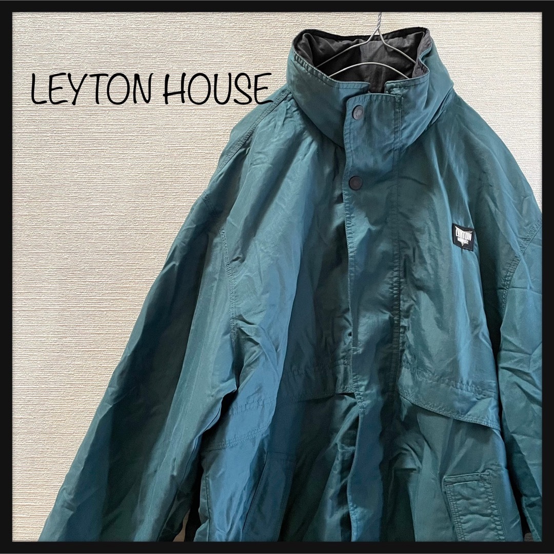 レイトンハウス LEYTON HOUSE ナイロンジャケット Mサイズ　グリーン