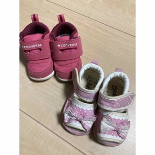 コンバース(CONVERSE)の女の子♡12センチ　スニーカー・サンダル(スニーカー)