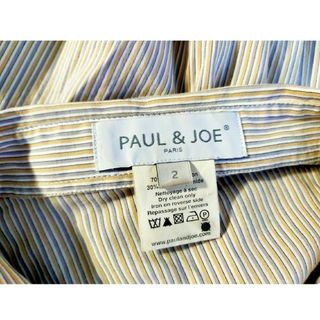 ポールアンドジョー(PAUL & JOE)のPAUL＆JOE ウェストシェイプ ストライプシャツ(シャツ/ブラウス(長袖/七分))