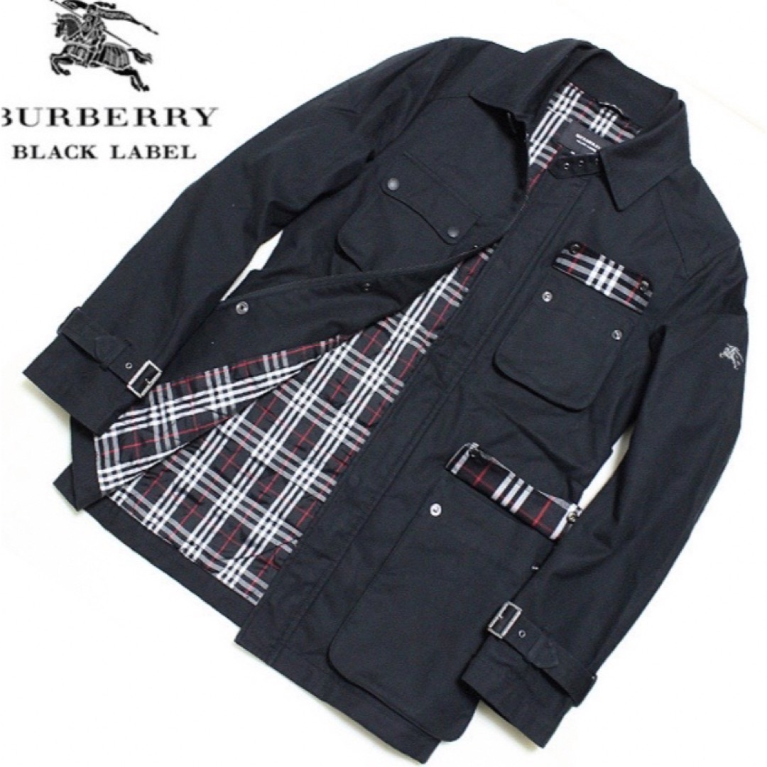 【激シブ】BURBBERY BLACK LABEL バーバリーブラックレーベル