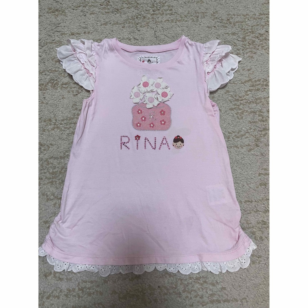 mikihouse(ミキハウス)のミキハウス　リーナちゃん　Tシャツ　120 キッズ/ベビー/マタニティのキッズ服女の子用(90cm~)(Tシャツ/カットソー)の商品写真