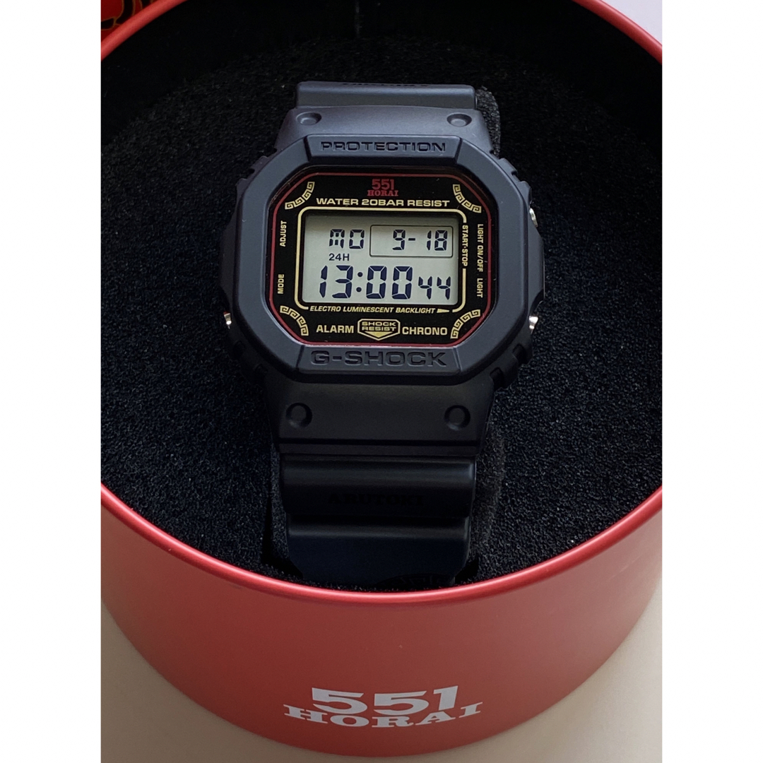 コラボ/G-SHOCK/時計/551/蓬莱/DW-5600/限定/スピード/箱付