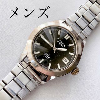 フォッシル(FOSSIL)のFOSSIL フォッシル　DRT メンズクォーツ腕時計　稼動品　カレンダー付き(腕時計(アナログ))