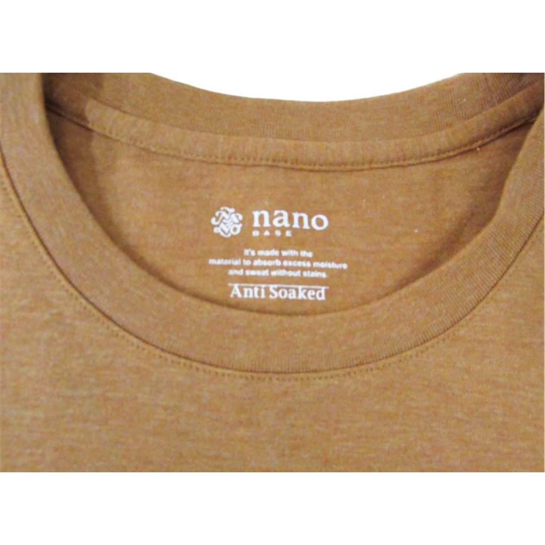 nano・universe(ナノユニバース)のnano・base  ☆ メンズ  Mサイズ OR 半袖カラーTシャツ メンズのトップス(Tシャツ/カットソー(半袖/袖なし))の商品写真