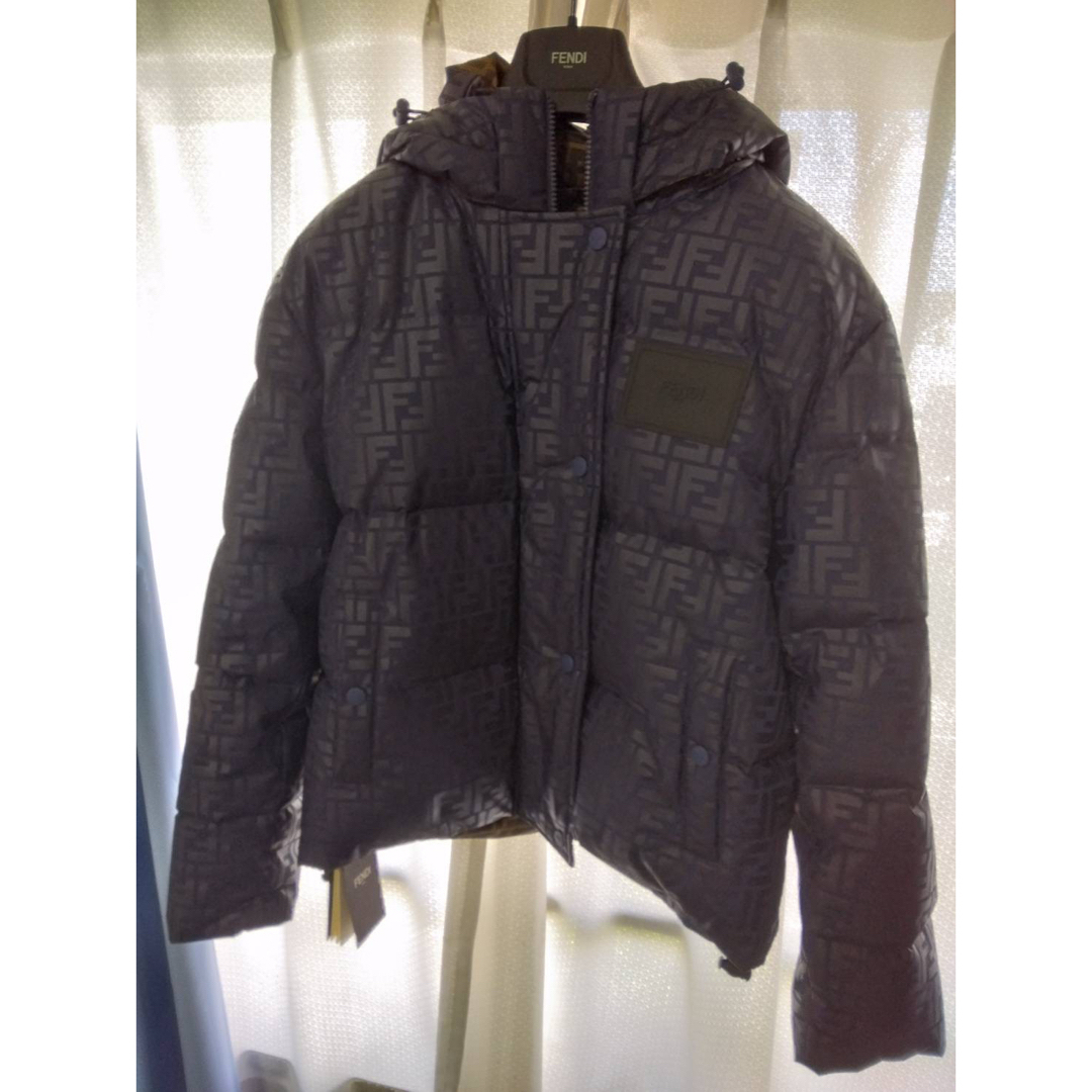 FENDI - 新品未使用 FENDI レディース ダウンジャケット ブルー FENDI - 新品未使用 FENDI レディース ダウンジャケット ブルー