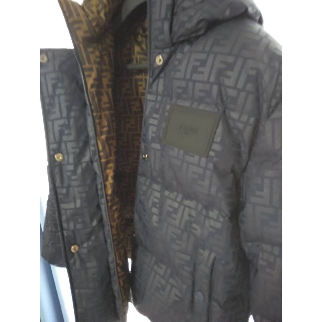 FENDI - 新品未使用 FENDI レディース ダウンジャケット ブルー FENDI - 新品未使用 FENDI レディース ダウンジャケット ブルー