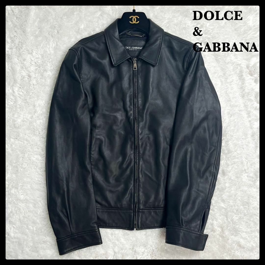 DOLCE&GABBANA   ドルチェアンドガッバーナ D&G レザージャケット