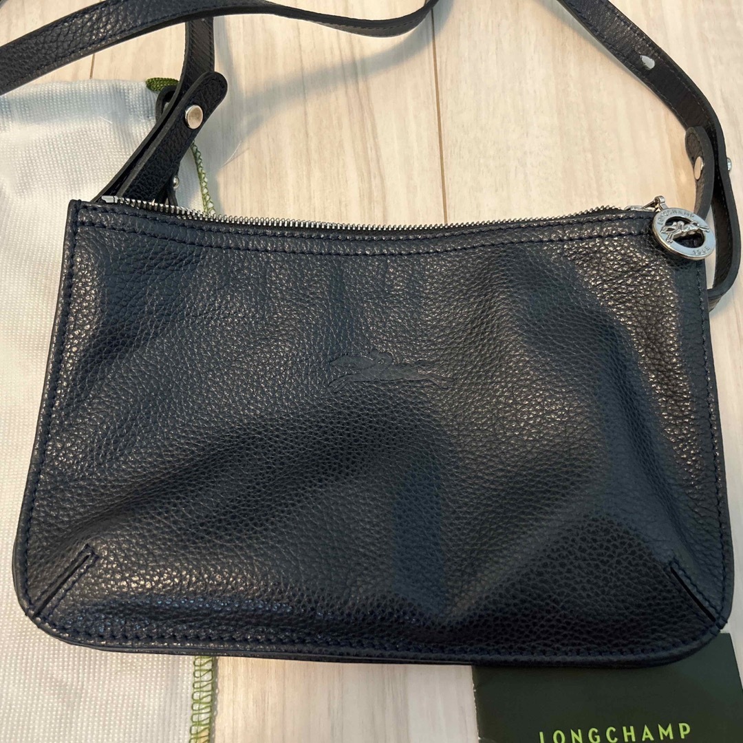 新品 ロンシャン LONGCHAMP ショルダーバッグ ル・フローネ ブラック