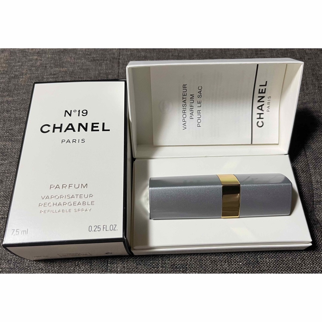 CHANEL(シャネル)のCHANEL No.5 (100ml) No.19 (7.5ml)セット コスメ/美容の香水(香水(女性用))の商品写真