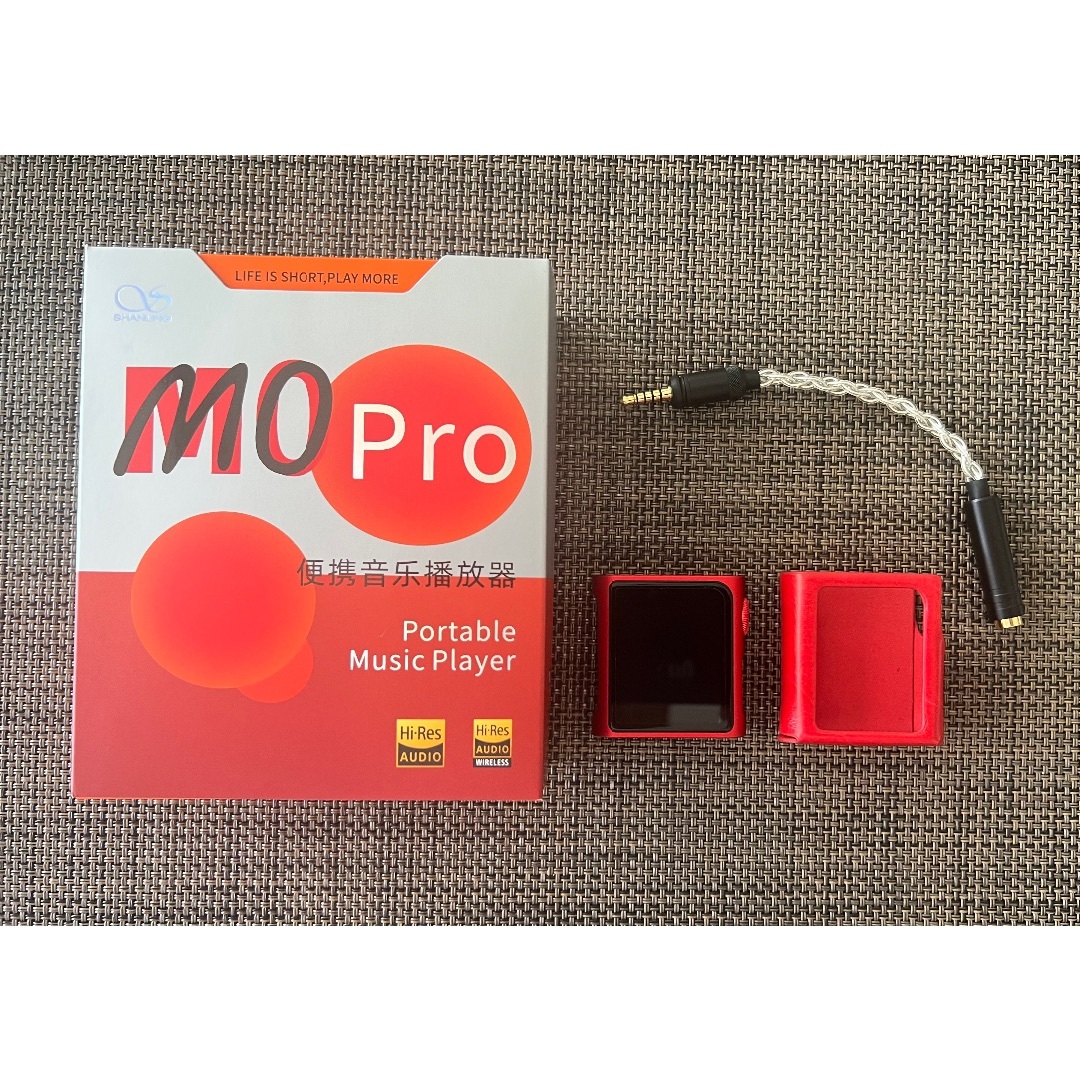 SHANLING - SHANLING ポータブルオーディオプレーヤー M0PRO RED の