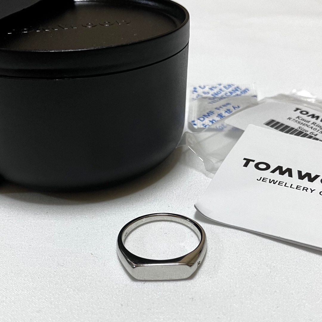 新品 62 TOMWOOD Knut Ring 指輪 シルバー 5350