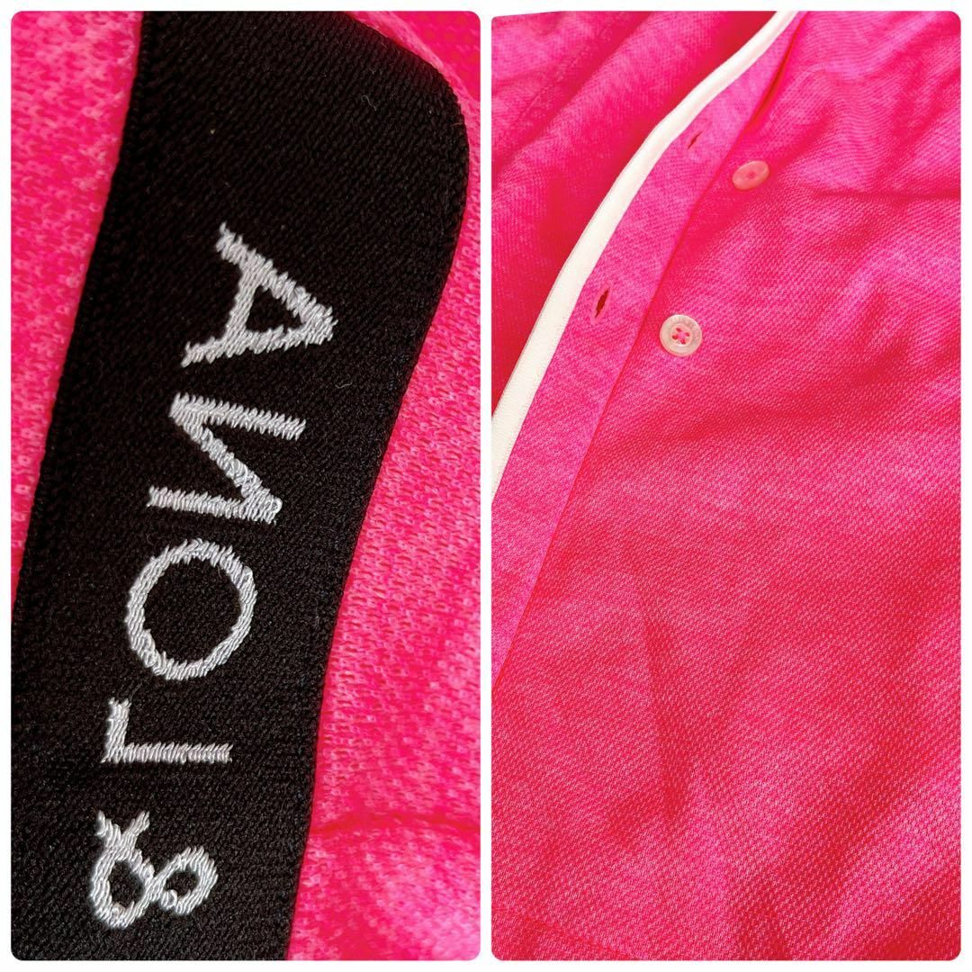 MARK&LONA(マークアンドロナ)の新品　マークアンドロナ　ワンピース　ピンク　Dormie Polo Dress スポーツ/アウトドアのゴルフ(ウエア)の商品写真