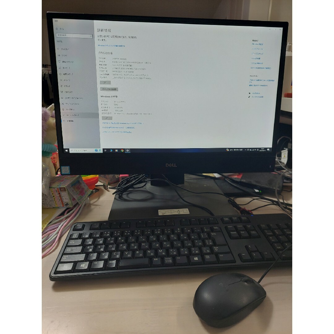 DELL optiplex5270 corei5 メモリ16GB SSD256