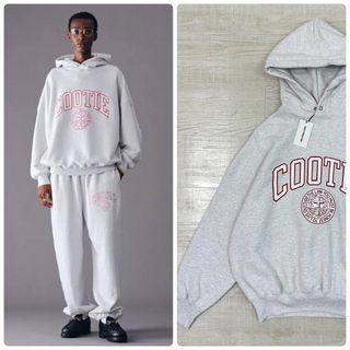 クーティー(COOTIE)の22aw 2022 極美品 COOTIE オーバーサイズ パーカー サイズ M(パーカー)