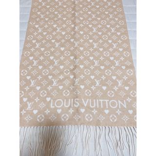 LOUIS VUITTON ルイ ヴィトン　シャルプ ゲーム オン マフラーモノグラム柄ハート柄