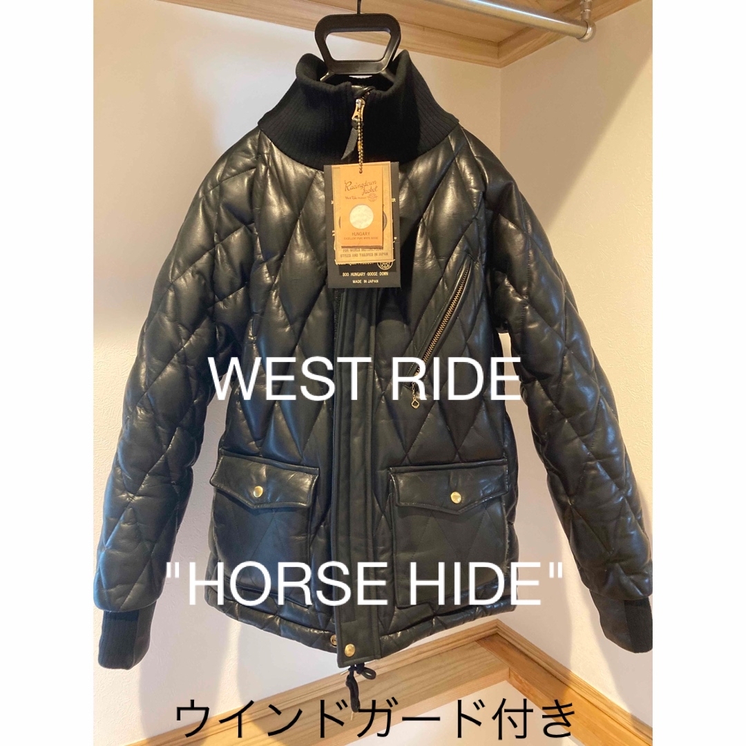 ウエストライド　レーシング　ダウン　JK HORSE HIDE