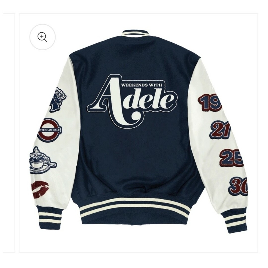 Weekends With Adele Letterman Jacket S レディースのジャケット/アウター(スタジャン)の商品写真