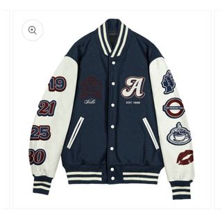 Weekends With Adele Letterman Jacket S(スタジャン)