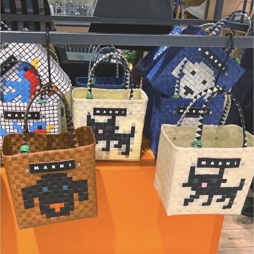 Marni - 【新品】MARNI MARKET アニマルバスケットバッグ トートバッグ