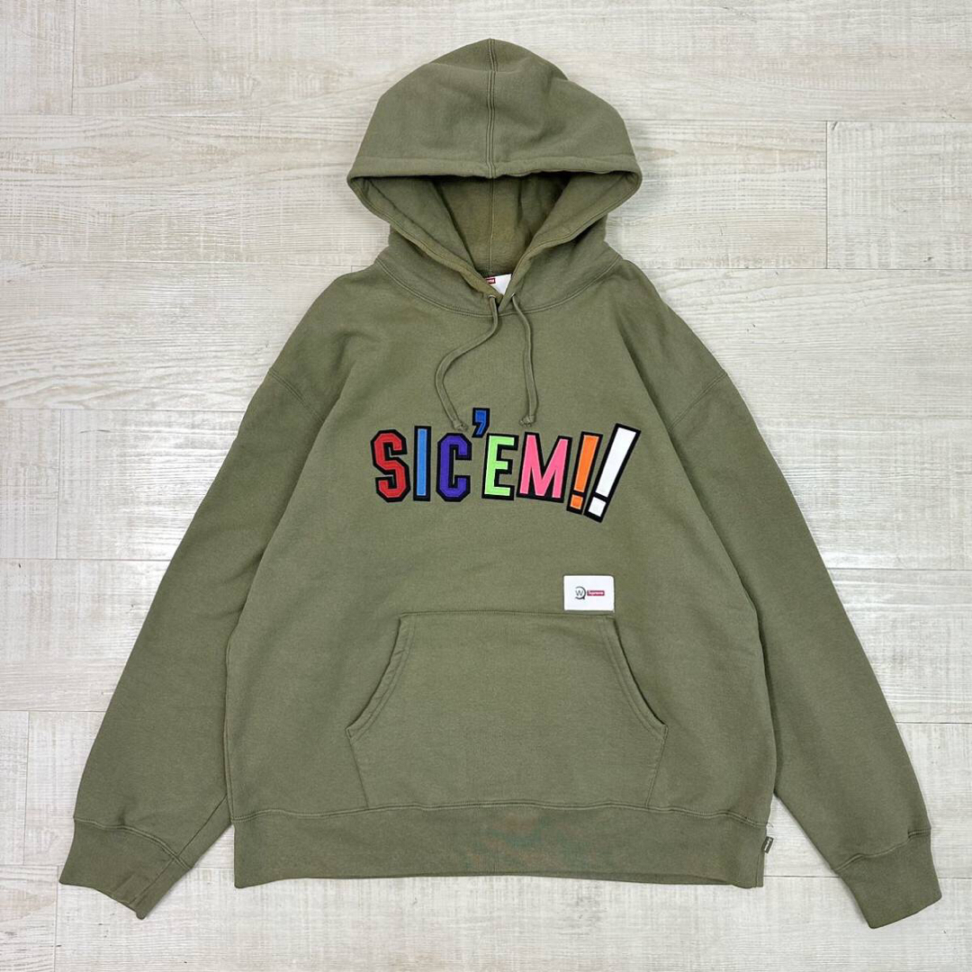 Supreme×WTAPS Sic'emパーカー21AW ホワイト