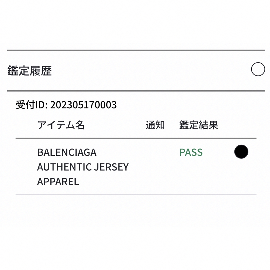 【美品】BALENCIAGA AUTHENTIC Tシャツ