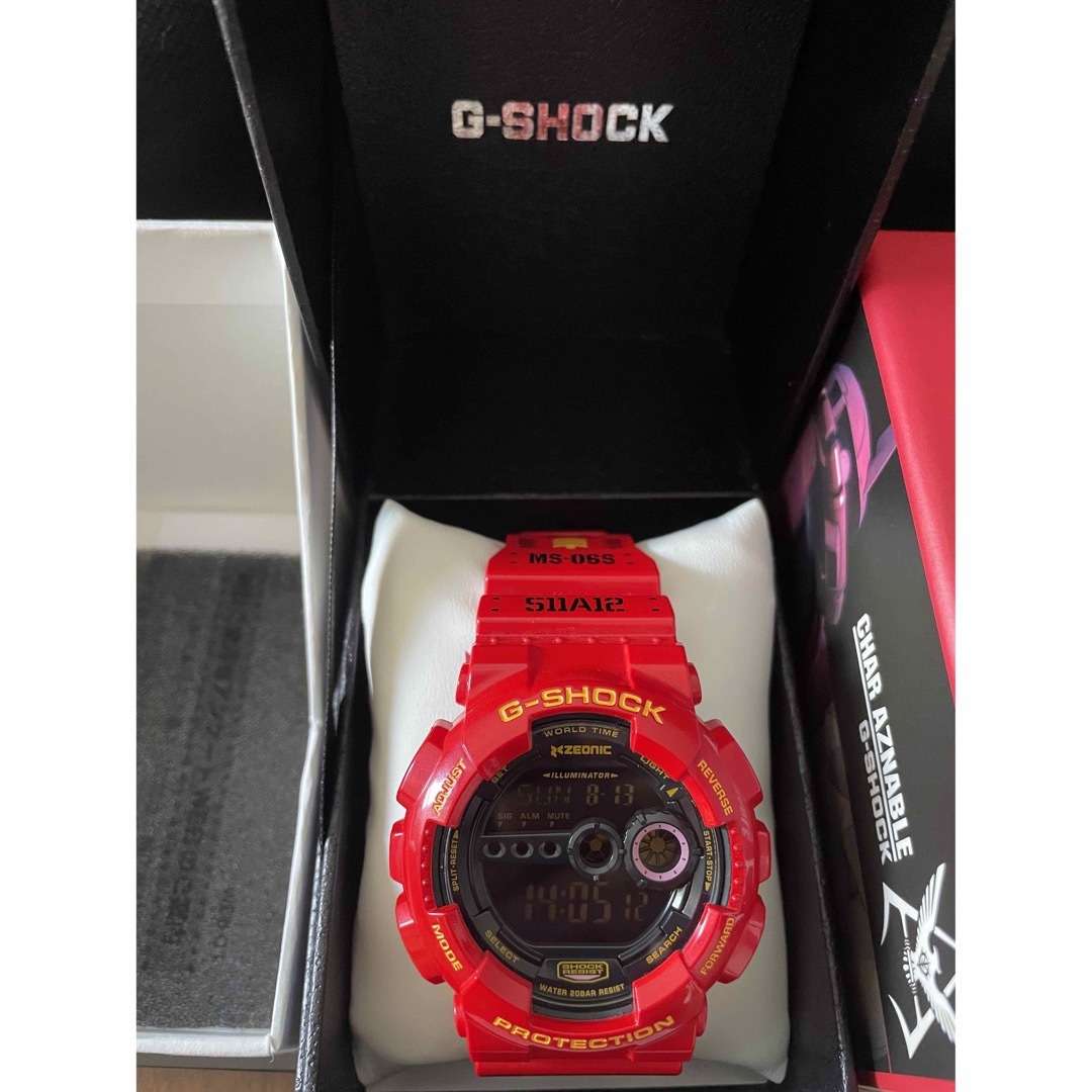 機動戦士ガンダム35周年記念 シャア専用 G-SHOCK