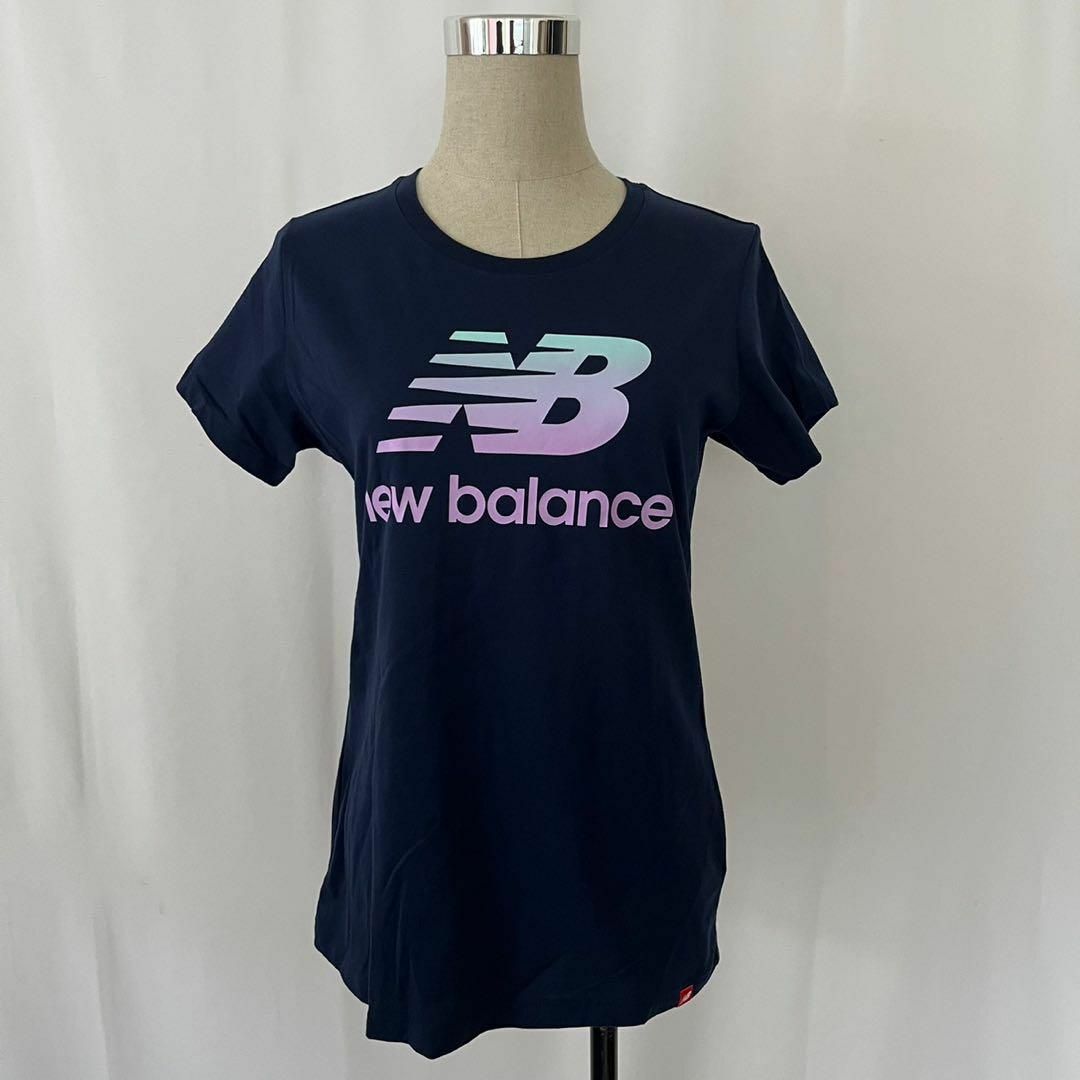 New Balance(ニューバランス)のnew balance ニューバランス　トップス　Sサイズ　スポーツ用品　半袖 レディースのトップス(Tシャツ(半袖/袖なし))の商品写真