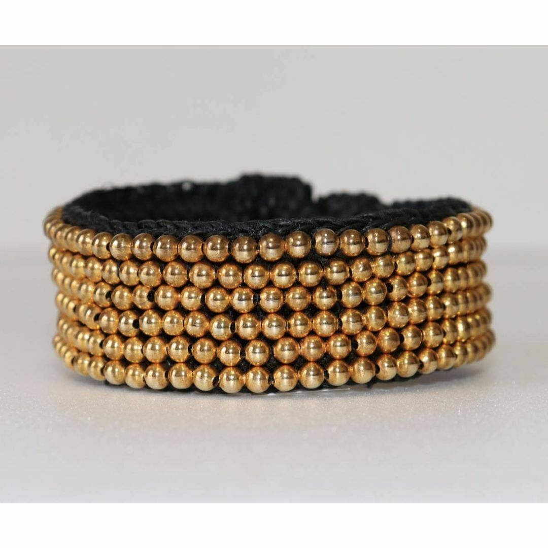 新品 本物 gunda ガンダ COIL BANGLE/Gold/B バングル