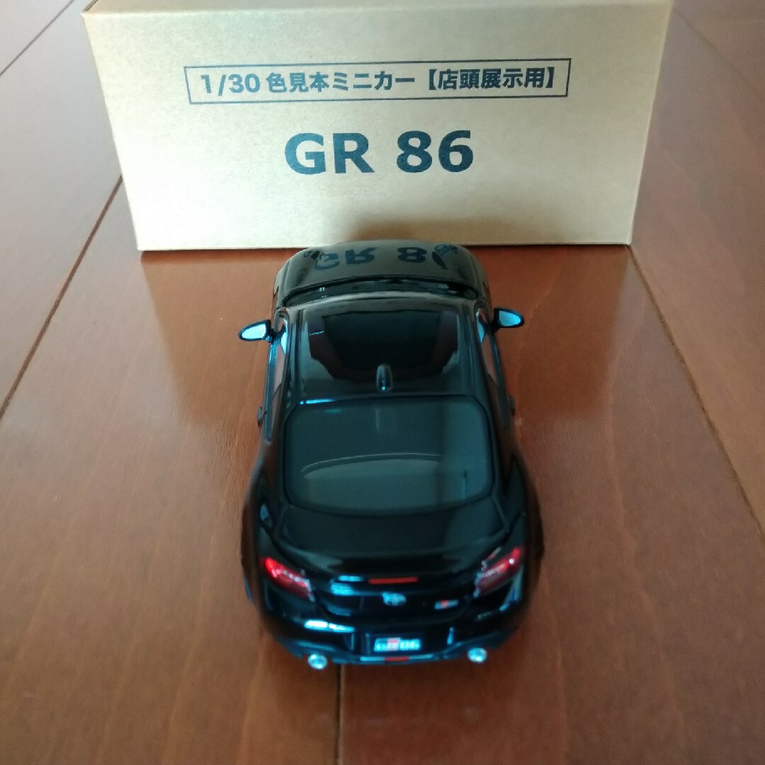 トヨタ　GR86 1/30 ミニカー　新品　非売品　クリスタルブラックシリカ