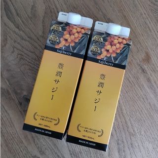 フィネス(Finess)の*即日発送*【9/18到着 • 新品未開栓】豊潤サジー 1,000ml ×2本(その他)