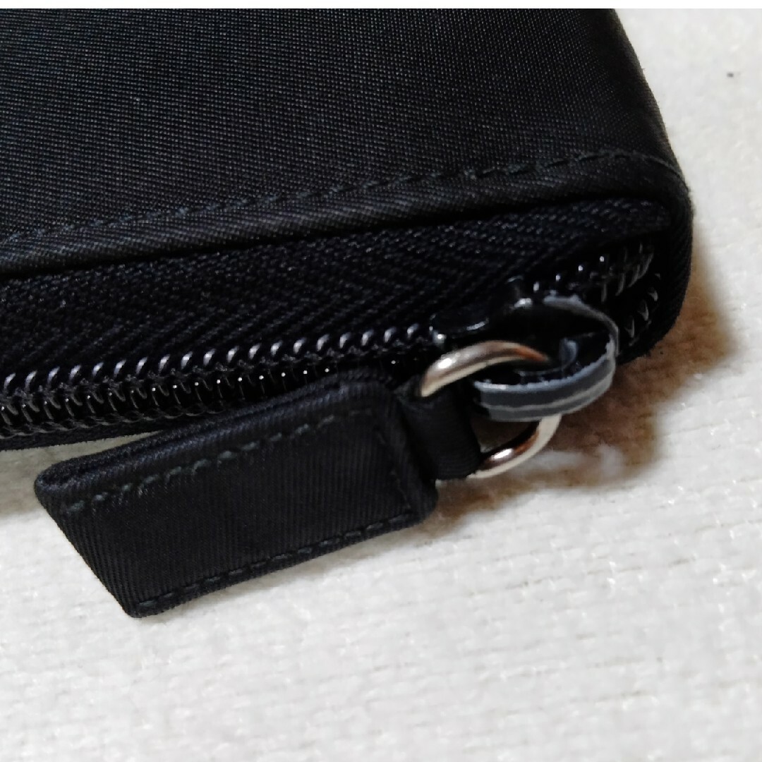 美品 PRADA プラダ ラウンドジップ 三角ロゴ 長財布 ユニセックス
