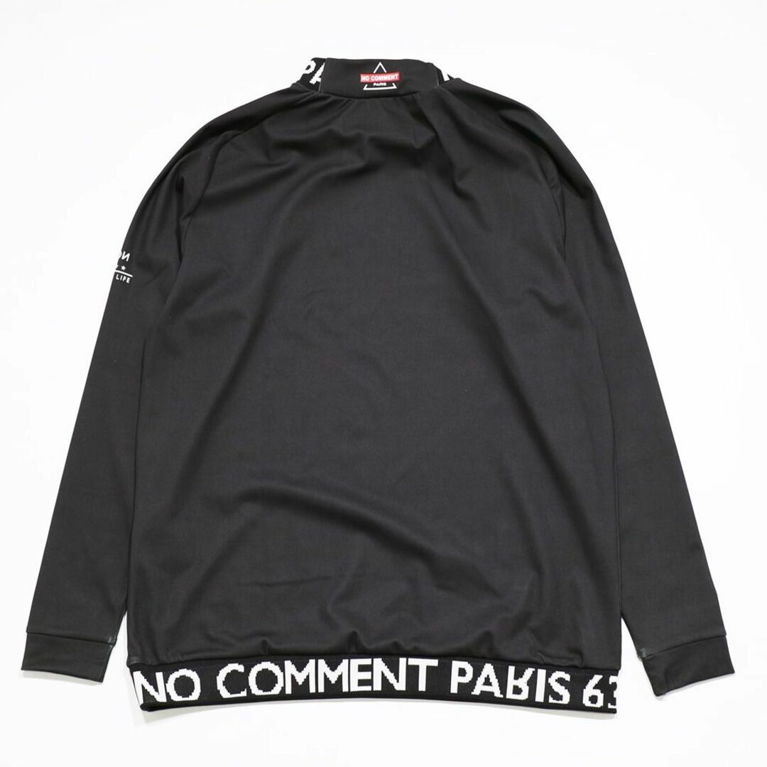 新品☆☆ NO COMMENT PARIS モックネック 長袖 Tシャツ