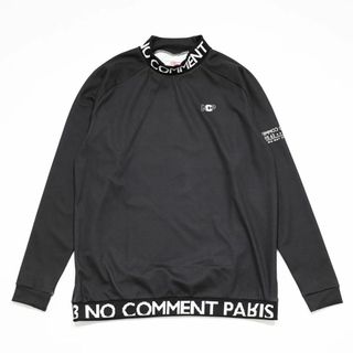 ノーコメントパリ(NO COMMENT PARIS)の新品☆☆ NO COMMENT PARIS モックネック 長袖 Tシャツ(Tシャツ/カットソー(七分/長袖))