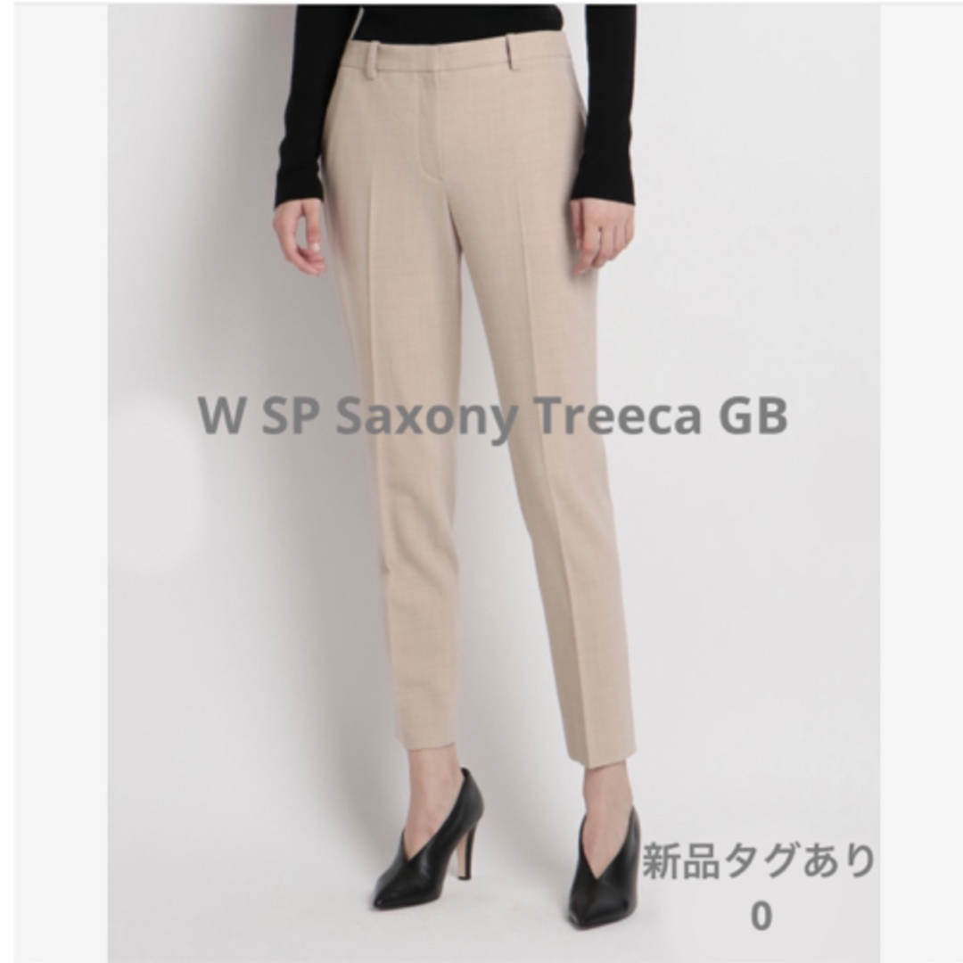 theory(セオリー)のセオリー　新品タグあり　ベージュ　W SP Saxony Treeca GB レディースのパンツ(クロップドパンツ)の商品写真