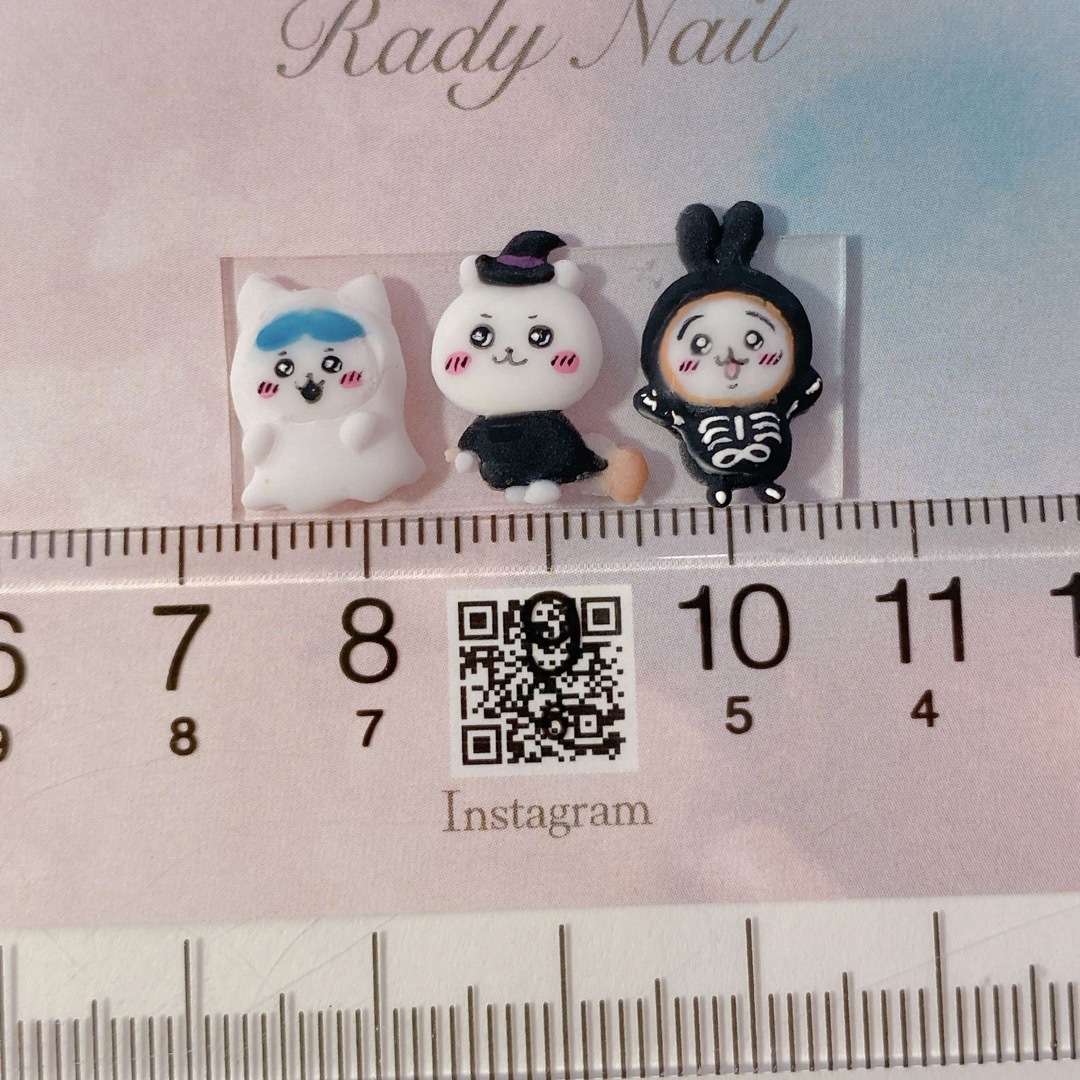 radynail ハロウィンネイル 着ぐるみ 3Dネイルパーツの通販 by RADY ...