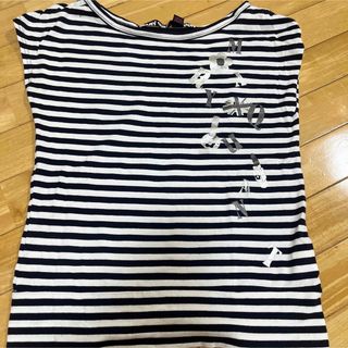 マリークワント(MARY QUANT)のマリークワント mary quant ティシャツ ボーダー(Tシャツ(半袖/袖なし))