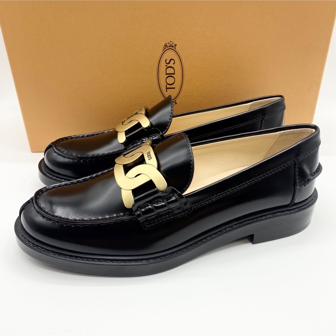 新品未使用！送料込み★TOD'S★ケイト レザー ローファーTOD