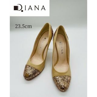 ダイアナ(DIANA)の【DIANA】グリッターパンプス　ヒール　23.5(ハイヒール/パンプス)