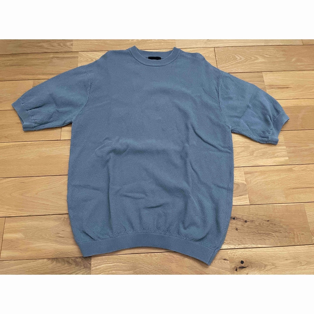 SLICK(スリック)のハイツイストピケプルオーバーニット メンズのトップス(Tシャツ/カットソー(半袖/袖なし))の商品写真