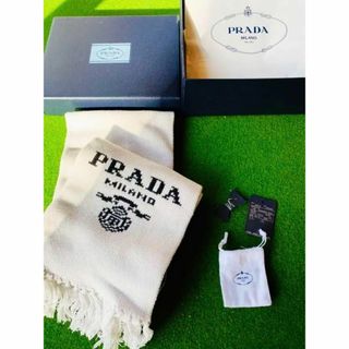 PRADA - 【新品未使用】 PRADA（プラダ）◇ウール ×カシミアマフラーの