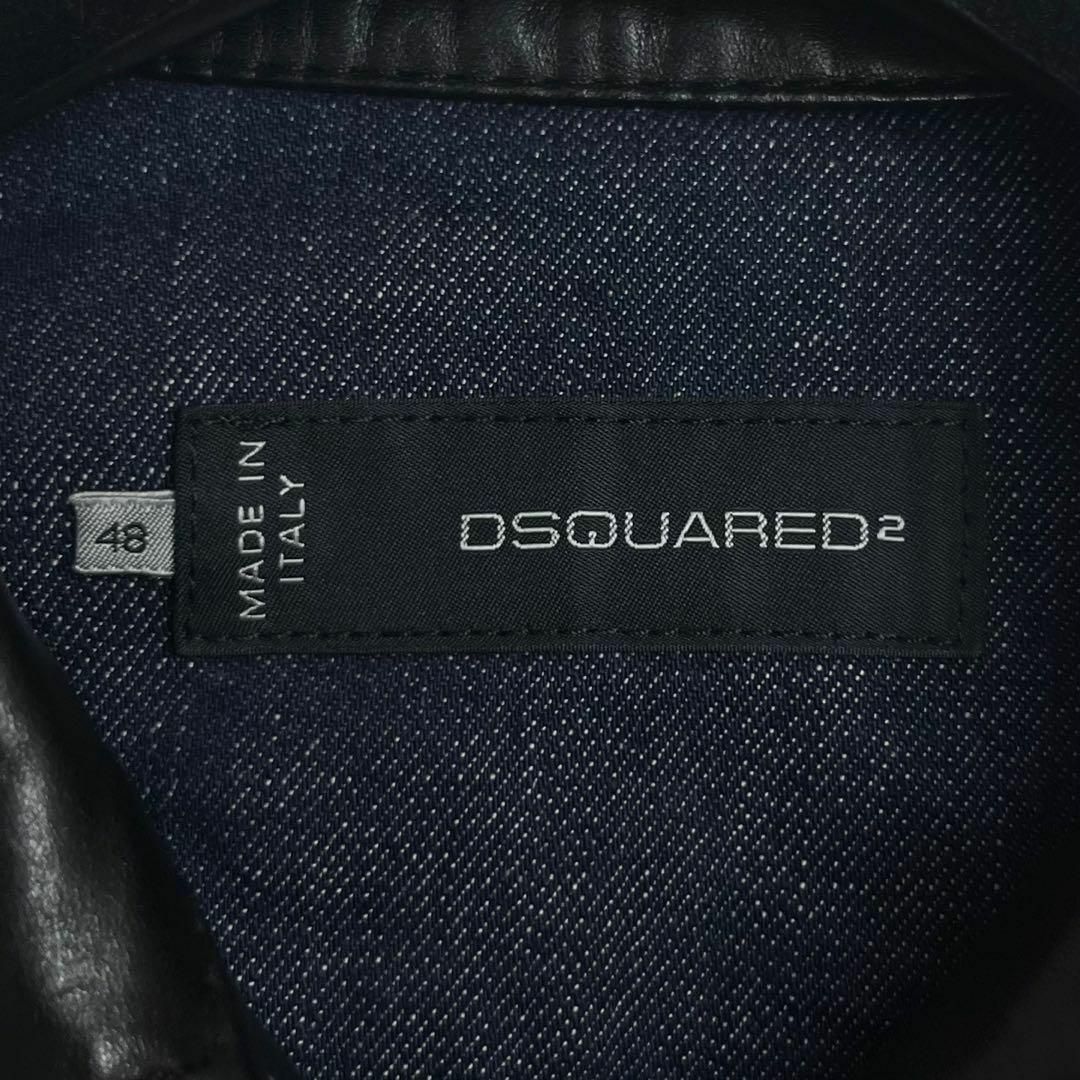 DSQUARED2 - ディースクエアード 13AW デニムジャケット レザー
