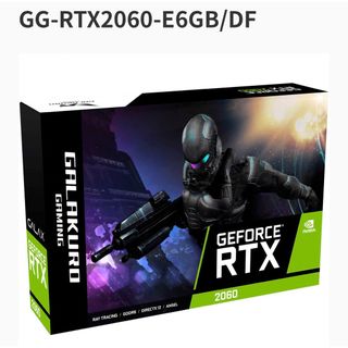 GALAKURO GAMING グラフィックボード GG-RTX2060-E6G(PCパーツ)