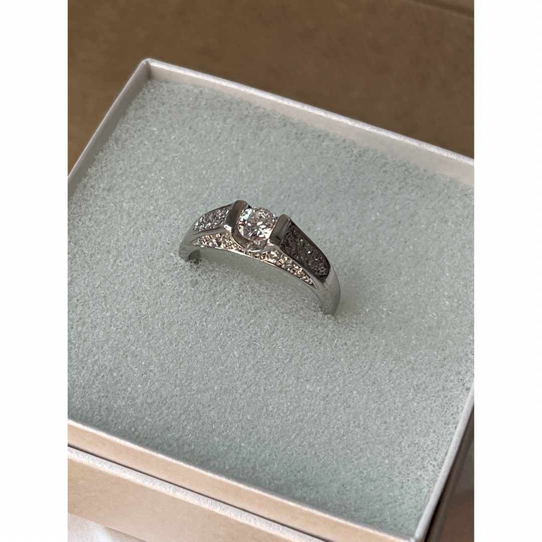定価48万円】pt900 D0.24ダイヤモンドリング0.316ct #11 | www