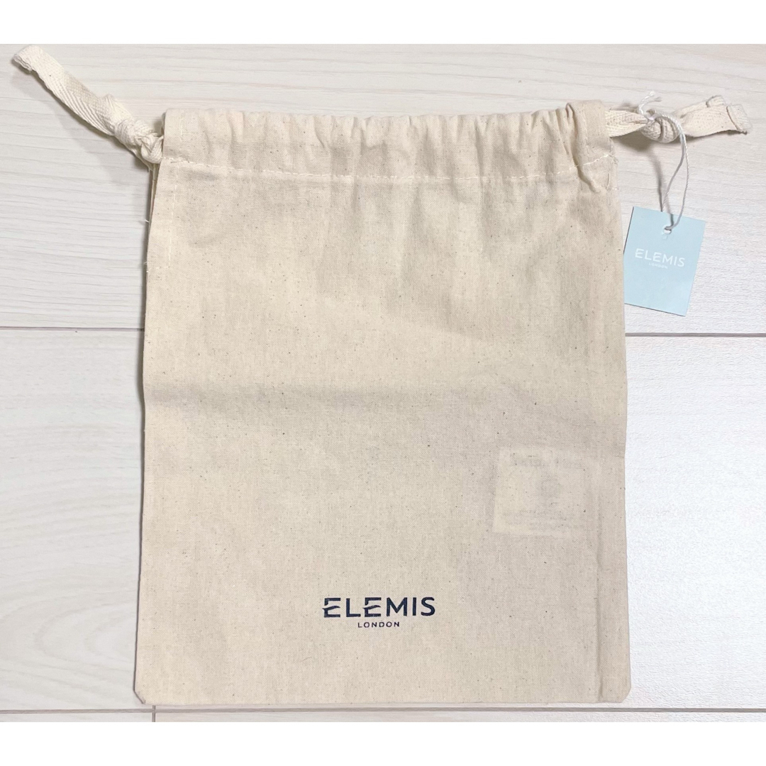 Sephora(セフォラ)のエレミス ELEMIS オーガニックコットン 巾着 ポーチ cottonbag レディースのファッション小物(ポーチ)の商品写真