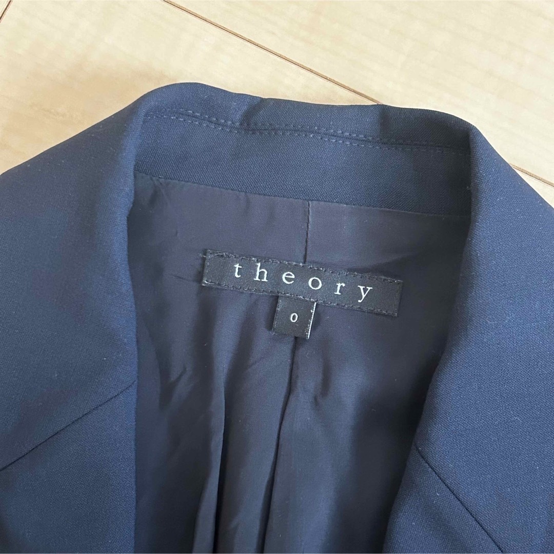 theory(セオリー)のセオリー　ジャケット　ネイビー　GABE. N BETOKEN  レディースのジャケット/アウター(テーラードジャケット)の商品写真