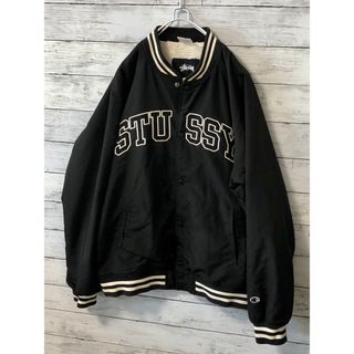 【希少】stussy champion ステューシー　チャンピオン　スタジャン